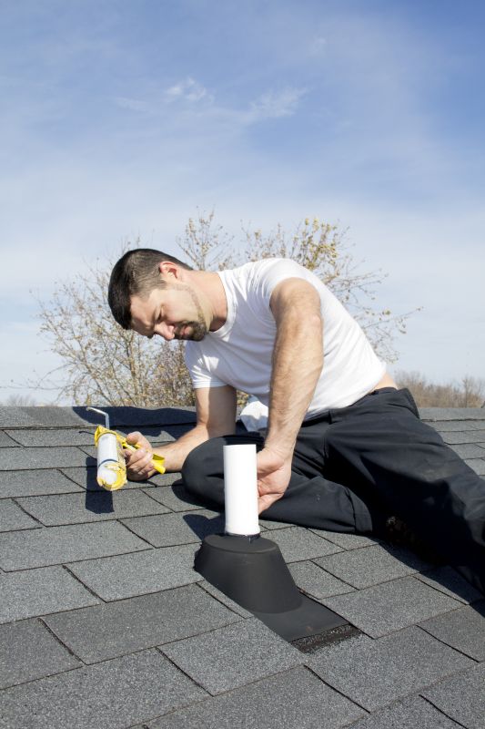 Professional Roofing Team at Work